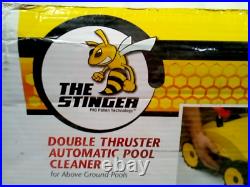The stinger Double Thruster Automatic Pool Cleaner