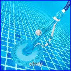US Auto Swimming Pool Cleaner Inground & Above Ground with 10pcs Durable Hose