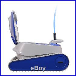 Ultra-Efficient Dual Scrubber Brushes Robotic Swimming Pool Cleaner +Control Box