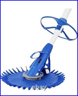 Upgraded Automatic Pool Cleaner Swimming Pool Vacuum Sweeper Clean Floor & Wall