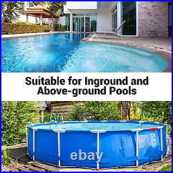 Upgraded Powerful Automatic Pool Cleaner, Robotic Pool Vacuum Cleaner with Wall