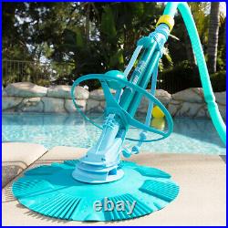 Vacuum Pool Cleaner In-Ground Aboveground Automatic Suction Complete Hose Set