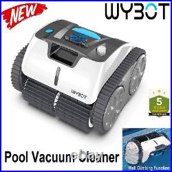 WINNY Robotic Pool Cleaner, Cordless Pool Vacuum with Wall Climbing Function NEW