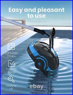 WYBOT Cordless Robotic Pool Cleaner, Automatic Pool Vacuum, Powerful Suction, I