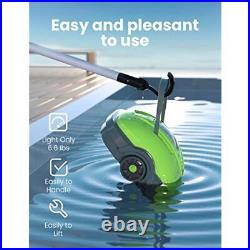 WYBOT Cordless Waterproof Robotic Automatic Pool Cleaner, Powerfu Suction