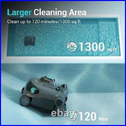 Wall-Climbing Automatic Pool Vac Cleaner Robotic Above/In Ground Swimming Pools