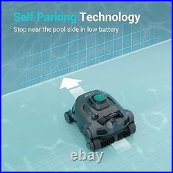 Wall-Climbing Automatic Pool Vac Cleaner Robotic Above/In Ground Swimming Pools