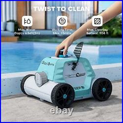 Winny Cyber 1000 Cordless Robotic Pool Cleaner, Max. 95 Mins Runtime, Automatic