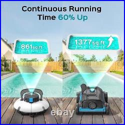 Wybot Cordless Robotic Pool Automatic Cleaner for Inground & Above Ground Pool
