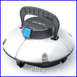 Wybot Cordless Robotic Pool Vacuum Cleaner Ultra Powerful Automatic White