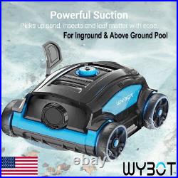 Wybot Cordless Vacuum Pool Robotic Cleaner For Inground & Above Ground Pool US