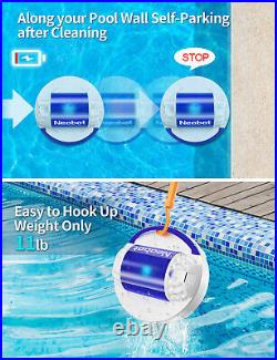 X1 Cordless Robotic Pool Cleaner 120 Mins Above/In Ground Pool Vacuum Automatic