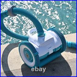 XtremepowerUS Automatic Suction Side Swimming Pool Cleaners Wall Climbing Functi