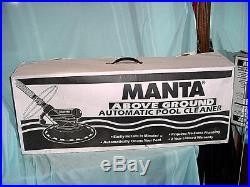 Zodiac Automatic Manta Barracuda AboveGround Pool Vacuum Cleaner Manual