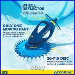 Zodiac G3 Baracuda Advanced Suction Side Automatic Pool Cleaner W03000