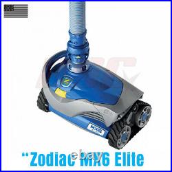 Zodiac MX6 (Elite) In Ground Suction Side Automatic Swimming Pool Cleaner